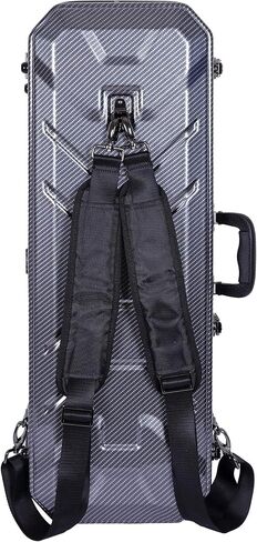 Crossrock CRA400VFCH 4/4 Full Size Violin Case, Zippered ABS Molded Backpack Style in Champagne in Saudi Arabia