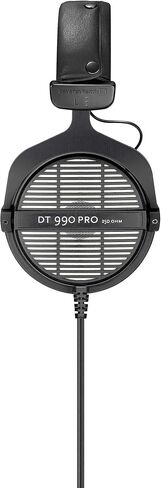 beyerdynamic DT 990 PRO Over-Ear Studio Monitor Headphones - Open-Back Stereo Construction, Wired (80 Ohm, Black (Limited Edition)) (Renewed) in Saudi Arabia