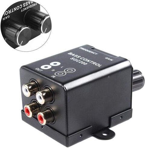 Product Name: bass Remote Control knob, car bass Controller, car Amplifier General bass knob, Volume Regulator bass Controller knob in Kuwait