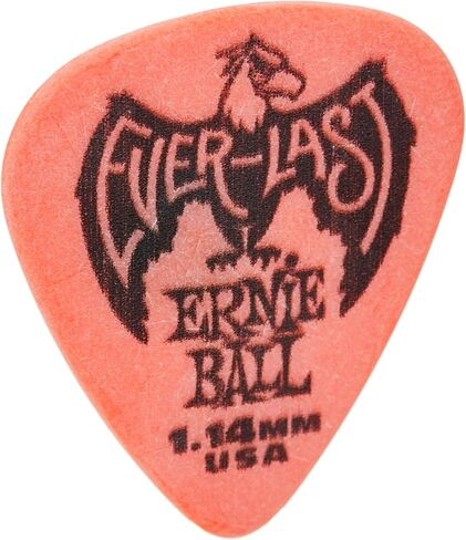 Ernie Ball Everlast Guitar Picks, Purple 1.0mm, 12-pack (P09193) in Saudi Arabia