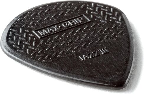 Dunlop 471P3C Max Grip Jazz III Carbon Fiber Guitar Picks, 6-Pack in Kuwait