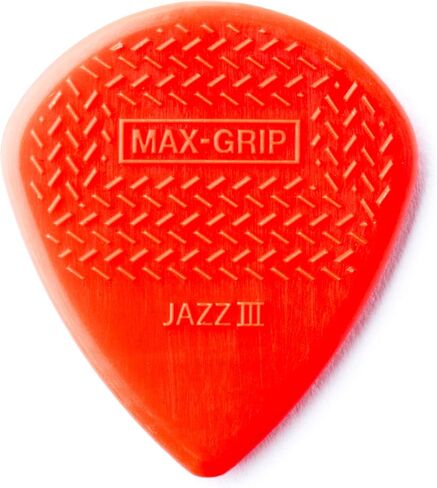 Dunlop 471P3C Max Grip Jazz III Carbon Fiber Guitar Picks, 6-Pack in Saudi Arabia