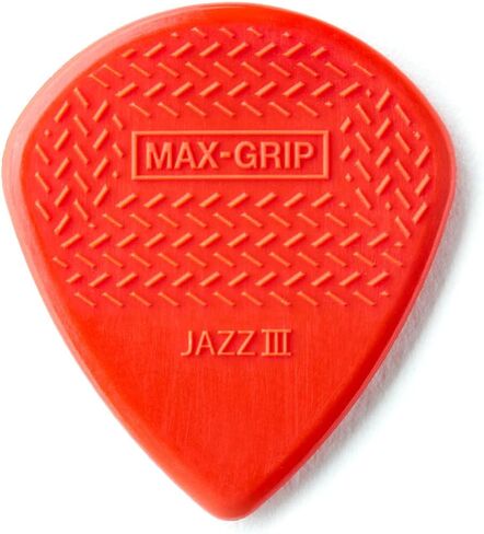 Dunlop 471P3C Max Grip Jazz III Carbon Fiber Guitar Picks, 6-Pack in Saudi Arabia
