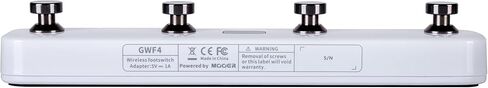 جهاز التحكم GTRS Wireless Footswitch 2.4G بطارية مدمجة قابلة للشحن لتغيير إعدادات نغمة الصنبور مسبقًا (وردي) in Kuwait