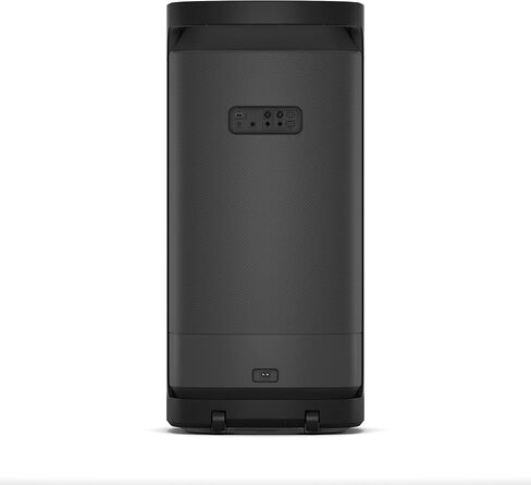 مكبر صوت سوني SRS-XV800 X-Series اللاسلكي المحمول بتقنية البلوتوث كاريوكي للحفلات IPX4 مقاوم لرذاذ الماء مع بطارية تدوم 25 ساعة، مقبض وعجلات مدمجة، صوت متعدد الاتجاهات، وأضواء محيطة - جديد، أسود in Kuwait