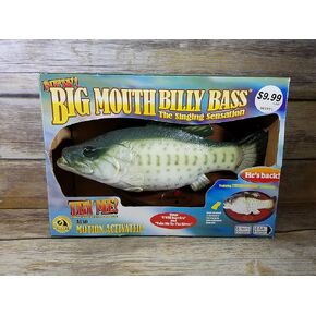 Big Mouth Billy Bass the Singing Sensation Sings "I Will Survive" and " Dont Worry Be Happy" with Motion in Saudi Arabia