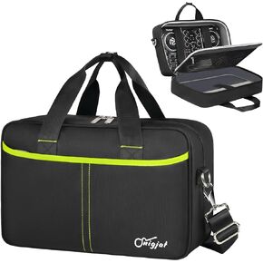 حافظة وحدة تحكم دي جيه لجهاز نومارك بارتي ميكس II او نومارك بارتي ميكس (الجزء الداخلي: 13.3×8.5×4.1 انش)، شنطة تحكم دي جيه مع 4 جيوب للايباد، الكابلات، شنطة دي جيه مبطنة بمقبض واشرطة كتف قابلة للتعديل in Kuwait