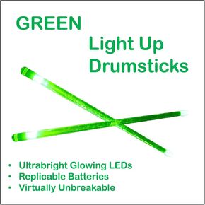 Light Stix LED Light Up Drumsticks (Color Change)| Changes Color Every Beat!