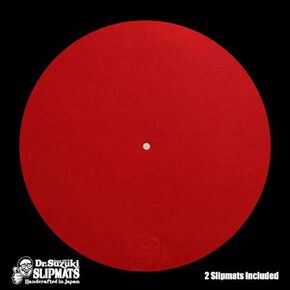 Dr. Suzuki Mix Edition Slipmat Pair - Red in Kuwait