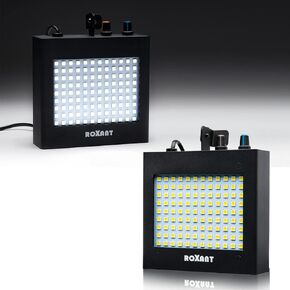 ضوء Strobe LED فائق السطوع من Roxant Pulse (حقيبة معدنية) - وضع التشغيل اليدوي والصوت والتحكم في سرعة الفلاش القابل للتعديل in Kuwait