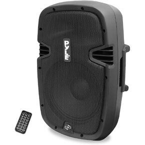 PYLE-PRO Powered Speaker Active PA- Loudspeaker Bluetooth System,12 Inch Bass Subwoofer Stage Speaker Monitor, DJ Party Portable Sound Stereo Amp Sub for Concert Audio, Built-in USB for MP3 Amplifier in Saudi Arabia