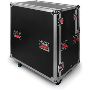 Gator Cases G-TOUR Series ATA Style Road Case fit for 2x12 Electric Guitar Amplifiers; (G-TOUR AMP212),Black