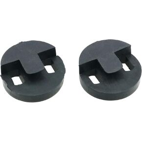E-outstanding 2PCS Cello Mute Tourte Style Round Two Hole Cello Mute, Black Round in Kuwait