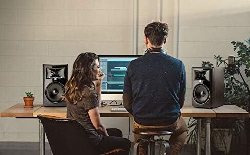 شاشة استوديو JBL Professional 306P MkII من الجيل التالي مقاس 6 بوصات ثنائية الاتجاه (306PMKII) (زوج) (عنصران) in Kuwait