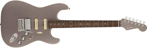 جيتار كهربائي من Fender Aerodyne Special Stratocaster، مع ضمان لمدة عامين، رمادي دولفين، لوحة أصابع من خشب الورد in Kuwait