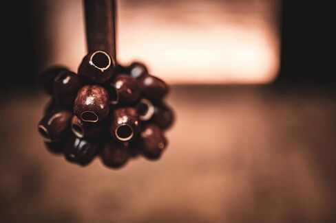 جهاز هزاز Pala Seed Shell Rod - يُنشئ صوتًا ناعمًا ومهدئًا للتأمل أو ASMR أو العلاج الصوتي أو اليوجا، ضمان لمدة عامين in Kuwait