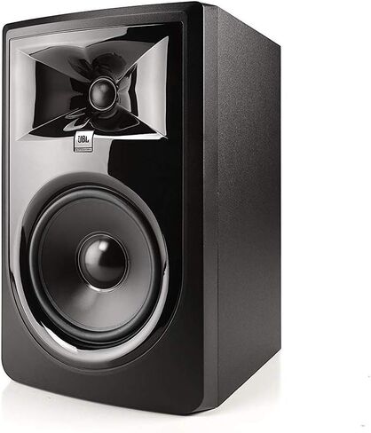 شاشة استوديو JBL 306P MkII مقاس 6.5 بوصة ثنائية الاتجاه (زوج) مع (2) لوحة عزل IP-M (متوسطة، مفردة) و(2) حزمة كابل XLR مقاس 20 بوصة in Saudi Arabia