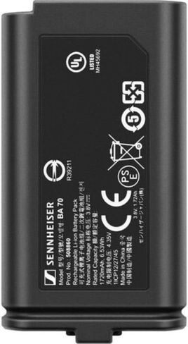 مجموعة Sennheiser EW-DP ME مكونة من 4 مجموعات من نظام الميكروفون اللاسلكي الرقمي Cardioid Lavalier (R1-6: 520 إلى 576 ميجاهرتز) مع Auray WLW Fuzzy Windbuster وشاحن Watson السريع مع 4 بطاريات AA in Kuwait