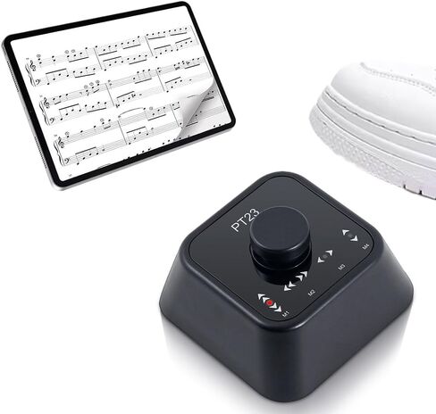 أداة تحويل الصفحات بتقنية البلوتوث لأجهزة التابلت ودواسة تبديل القدم لهاتف Ipad متوافقة مع أجهزة Ipad وAndroid وMac وWindows in Kuwait