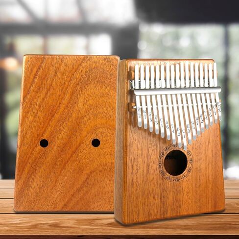 كاليمبا بيانو الإبهام كاليمبا 17 مفتاح بيانو إصبع متين ومحمول مناسب للأطفال والكبار والمبتدئين، أفضل الهدايا للأصدقاء والعائلة in Kuwait