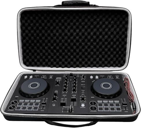 حافظة XANAD صلبة لجهاز Pioneer DJ DDJ-FLX4 2-deck Rekordbox وSerato DJ Controller - حقيبة تخزين واقية للحمل in Saudi Arabia