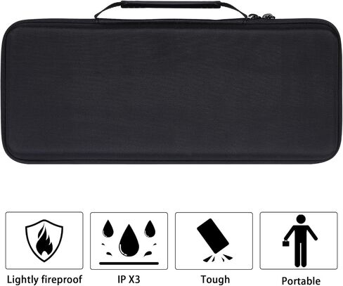 co2CREA Hard Travel Case replacement for Hercules DJ DJControl Starlight Pocket DJ Controller in Kuwait