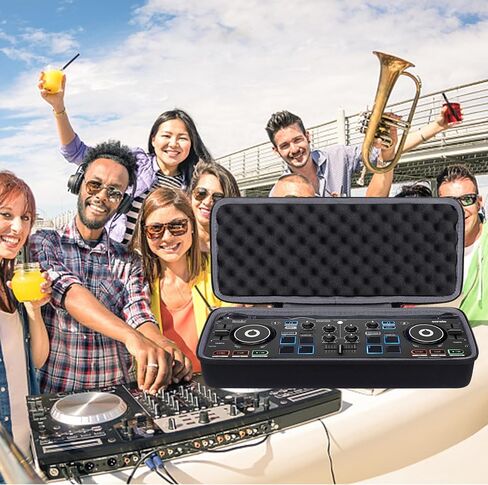 co2CREA Hard Travel Case replacement for Hercules DJ DJControl Starlight Pocket DJ Controller in Kuwait