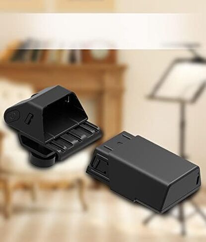 AETEE Music Stand Lights Clip On LED Rechargeable with Built-in 4000mAh Lithium Battery Operated Type-c Eye-Care Music Sheet Lamp Foldable for Orchestra(Only Light Included) in Saudi Arabia