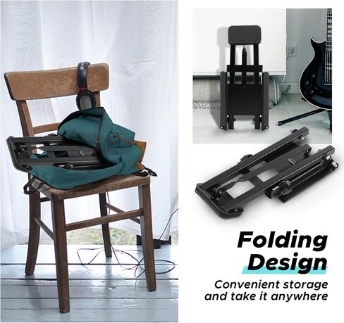 Starfavor Bass Drum Practice Pad Folding Silent Kick Drum Practice Pads, Real Feel High-Density Rubber Rebound for Training in Kuwait