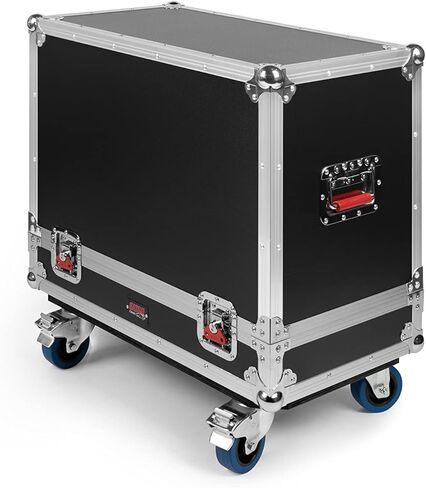 حافظات Gator Series ATA Style Road Case مناسبة لمكبرات صوت الجيتار الكهربائية 2x12؛ (جي-تور AMP212)، أسود in Kuwait