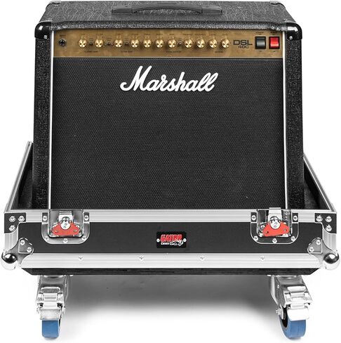 حافظات Gator Series ATA Style Road Case مناسبة لمكبرات صوت الجيتار الكهربائية 2x12؛ (جي-تور AMP212)، أسود in Kuwait