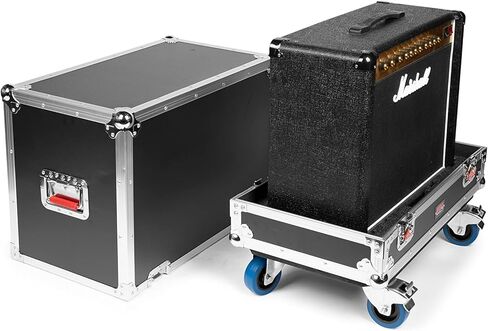 حافظات Gator Series ATA Style Road Case مناسبة لمكبرات صوت الجيتار الكهربائية 2x12؛ (جي-تور AMP212)، أسود in Kuwait