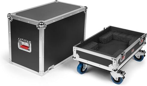 حافظات Gator Series ATA Style Road Case مناسبة لمكبرات صوت الجيتار الكهربائية 2x12؛ (جي-تور AMP212)، أسود in Kuwait