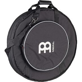 حقيبة ظهر Meinl Cymbals مقاس 22 بوصة مع حجرة Hihat مقاس 15 بوصة وجيب خارجي - نسيج عالي التحمل، أشرطة كتف مبطنة بالإضافة إلى قبضة حمل قوية، أسود، بوصة (MCB22-BP) in Saudi Arabia