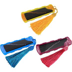 Electric Guitar Accessories 3pcs Guzheng Nail Holder Acrylic Pipa Picks Storage Boards Guitar Picks Organizer for Guzheng Pipa Chinese Zither (Assorted Color) Electric Guitar Picks in Saudi Arabia