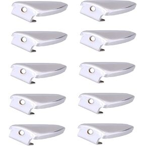 Bass Drum Claw Hook 10pcs Iron Triangle Shape Drum Claw Hook for Bass Drum Parts Accessories，Silver
