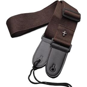 CC CAIHONG Guitar Strap, Bass Guitar Strap, Acoustic Electric Guitar Straps Woven Style Simple Adjustable Vintage Guitar Belt