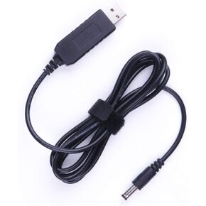USB DC 5V to DC 9 Volt USB Power Supply Cable, Max Current 800mAh, Tip Negative Connector, Compatible for Guitar Effects Pedals Power Supply Adapter in Kuwait