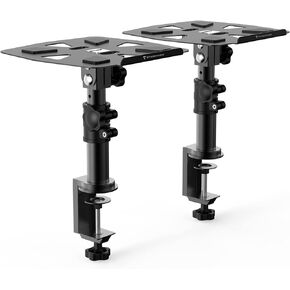 Desk Speaker Stands Pair, Starfavor Clamp-On Adjustable Speaker Stand for Studio Monitors,Bookshelf Speakers, Surround Sound Speaker - SS-01 in Kuwait