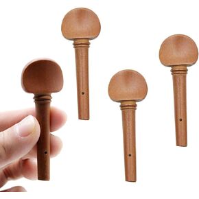 4 قطع 4/4 حجم كمان ضبط الأوتاد الكمان الخشبية Jujube استبدال الكمان ل4/4 حجم الكمان in Kuwait