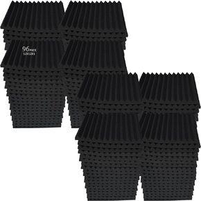 96 PACK Medium Sale Acoustic Foam Soundproof foam (96 black)