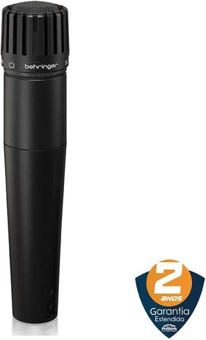Behringer SL75C Dynamic Cardioid Microphone & B 906 Dynamic Microphone for Instrument and Vocal Applications, Black in Saudi Arabia
