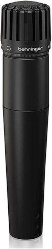 Behringer SL75C Dynamic Cardioid Microphone & B 906 Dynamic Microphone for Instrument and Vocal Applications, Black in Saudi Arabia