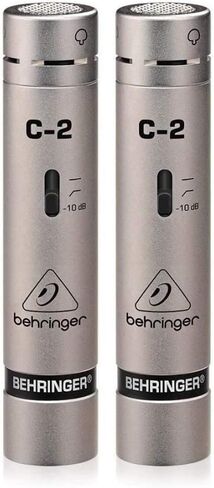 Behringer SL75C Dynamic Cardioid Microphone & B 906 Dynamic Microphone for Instrument and Vocal Applications, Black in Saudi Arabia