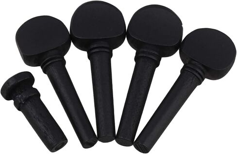 lovermusic lovermusic Wood Tuning Pegs Tuners Replacement for 1/4 Violin String Instrument Accessories in Saudi Arabia
