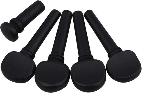 lovermusic lovermusic Wood Tuning Pegs Tuners Replacement for 1/4 Violin String Instrument Accessories in Saudi Arabia