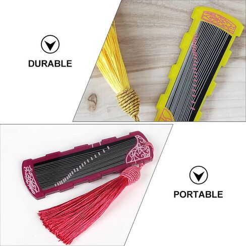 Electric Guitar Accessories 3pcs Guzheng Nail Holder Acrylic Pipa Picks Storage Boards Guitar Picks Organizer for Guzheng Pipa Chinese Zither (Assorted Color) Electric Guitar Picks in Saudi Arabia