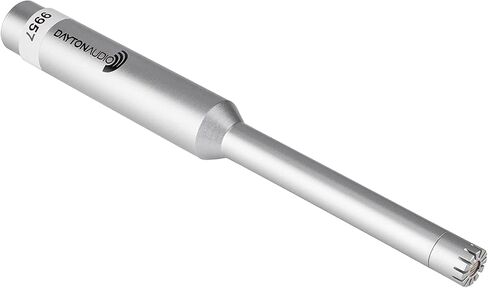 Dayton Audio EMM-6 Precision Omnidirectional Electret Condenser Microphone for Room Acoustic Analyzers and Audio Measurement Systems, Calibration Data File with Response Graph Included in Saudi Arabia