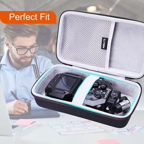 L LTGEM EVA Storage Case for Zoom H8 12-Track Portable Handy Recorder - Travel Protective Carrying Bag in Saudi Arabia