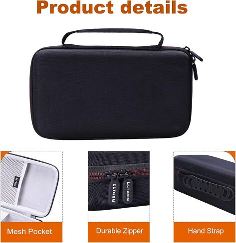 L LTGEM EVA Storage Case for Zoom H8 12-Track Portable Handy Recorder - Travel Protective Carrying Bag in Saudi Arabia